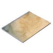 grau-blaues Hintergrund-Aquarell 7 Notizblock (Linke Seite)