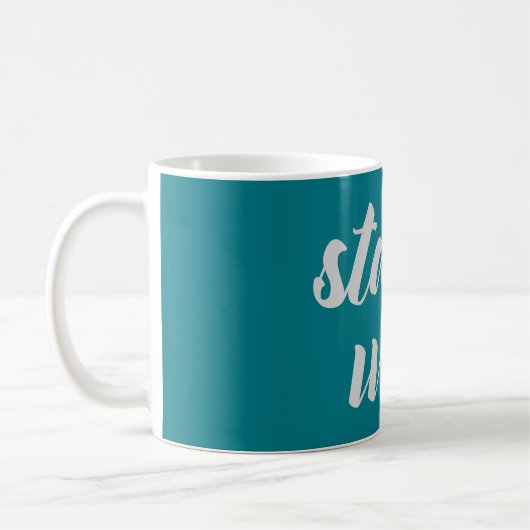 Grau bleibe weckte kaffeetasse (Links)