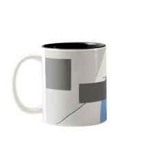 Grau blenden Tasse