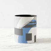 Grau blenden Tasse (Mittel)