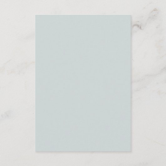 GRAU BLUSH GREEN BLUE BERGE PINE WEDP BEGLEITKARTE (Rückseite)