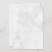 Grau Brown Türkei Erntedank Dinner Party Einladung (Rückseite)