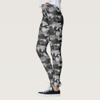 Grau Camouflage Cats Muster Grau Kitty Cats Camouf