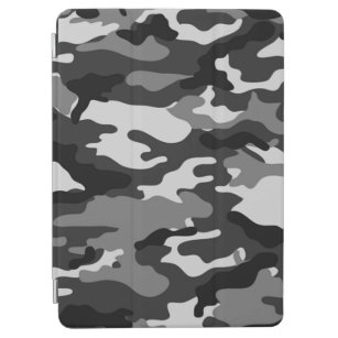 Grau-Camouflage-Muster iPad Air Hülle