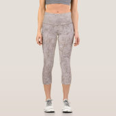 Grau Capri Leggings (Vorderseite)