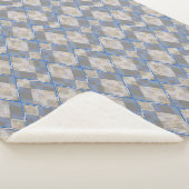 Grau-Classic Sherpadecke (3/4)