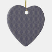 Grau, cool, trendy, einfach, modern, zackförmig keramik ornament (Rechts)