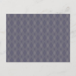 Grau, cool, trendy, einfach, modern, zackförmig postkarte