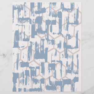Grau & Creme abstraktes Scrapbook-Papier
