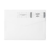 Grau Damask Silver Frame Wrap rund um Seife Bar (Rückseite)