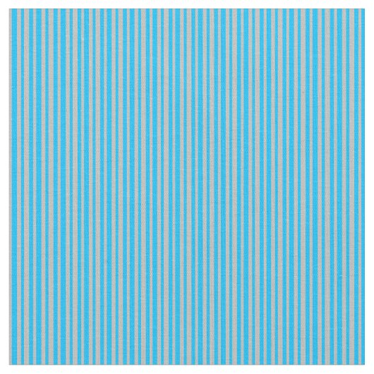 Grau & Deep Sky Blau Farbmuster Stoff (Nahaufnahme)