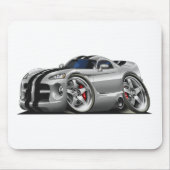 Grau der Viper-GTS/Schwarzes Mousepad (Vorne)