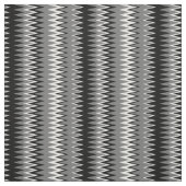 Grau-Diagonal-Zag Stoff (Muster)