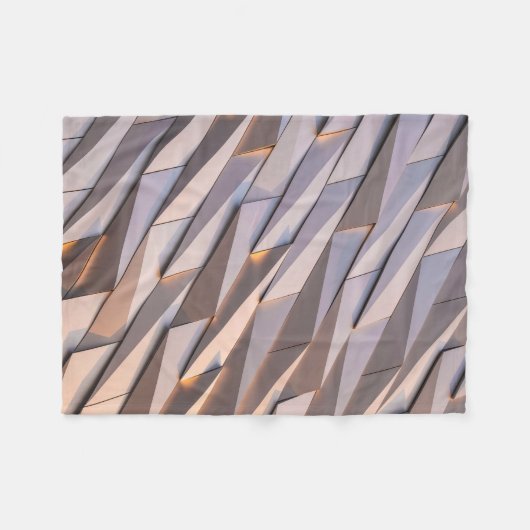 Grau digital fleecedecke (Vorderseite (Horizontal))