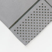 Grau digital fleecedecke (Ecke)