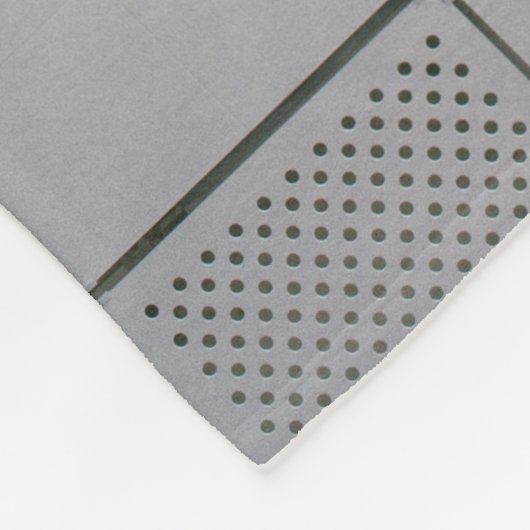 Grau digital fleecedecke (Ecke)