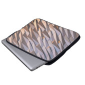 Grau digital laptopschutzhülle (Vorne Knopf)