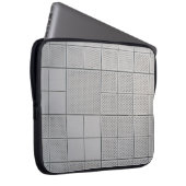 Grau digital laptopschutzhülle (Vorne Rechts)