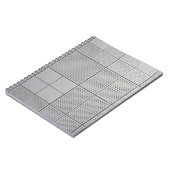 Grau digital notizblock (Linke Seite)