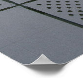 Grau digital poster (Ecke)
