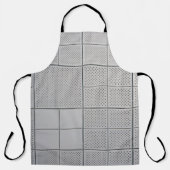 Grau digital schürze (Vorderseite)