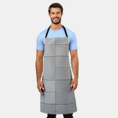 Grau digital schürze (Getragen)