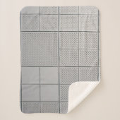 Grau digital sherpadecke (Vorderseite)