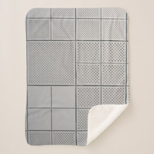 Grau digital sherpadecke