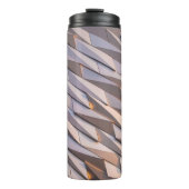 Grau digital thermosbecher (Vorderseite)