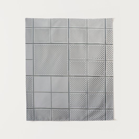 Grau digital wandteppich (Vorderseite)