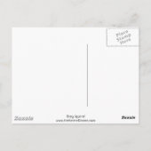 Grau-Eichhörnchen-Postkarte Postkarte (Rückseite)