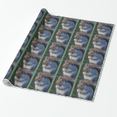 Grau-Eichhörnchen-Wrapping Paper Geschenkpapier (Ungerollt)