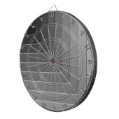 Grau-einfarbig Dartscheibe (Vorderseite rechts)