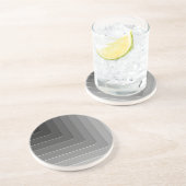 Grau-einfarbig Getränkeuntersetzer (Seite)