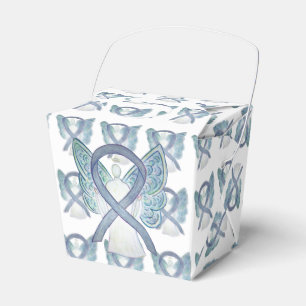 Grau-Engel-Bewusstsein Ribbon Take Out Gefälligkei Geschenkschachtel
