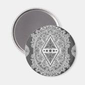 Grau, Erwachungsalter, Böhmischer, Zeitalter Magnet (Vorderseite/Rückseite)