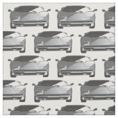Grau-Exotic-Car-Fabrik Stoff (Muster)