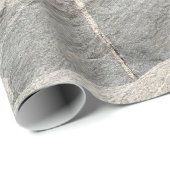 Grau-Felsansicht Geschenkpapier (Rolleneckpunkt)