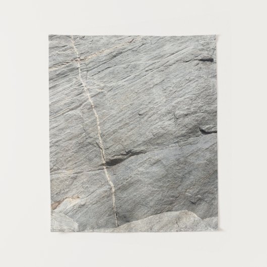 Grau-Felsansicht Wandteppich (Vorderseite)