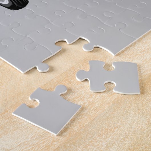 Grau Fire Truck Oil Paint, Jigsaw Puzzle (Seite)