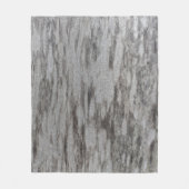 Grau Fleecedecke (Vorderseite)