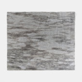 Grau Fleecedecke (Vorderseite (Horizontal))