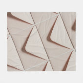 Grau Fleecedecke (Vorderseite (Horizontal))