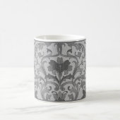 Grau-Floral Damask Tasse (Mittel)