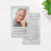 Grau Forever in unserer Herz-Gedenkkarte (Schreibtisch)