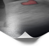 Grau Fotodruck (Ecke)