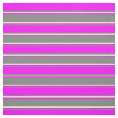 Grau, Fuchsia und Bisque Striping Muster Stoff (Muster)