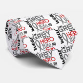 Grau für meinen Sohn-Hirntumor des Held-2 Krawatte (Gerollt)