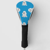 Grau-Geist auf blau Golf Headcover (Vorderseite)