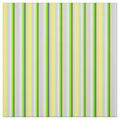 Grau, gelb, dunkelschiefer grau, grün & mint Creme Stoff (Muster)